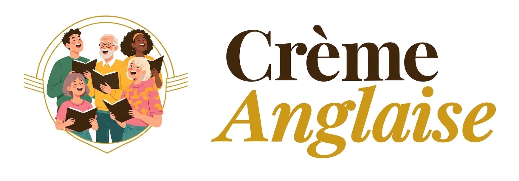Affiche Crème Anglaise — rejoignez la chorale